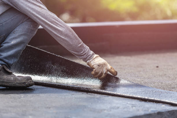 Professional Emergency Waterproofing technician working in Furlong, PA